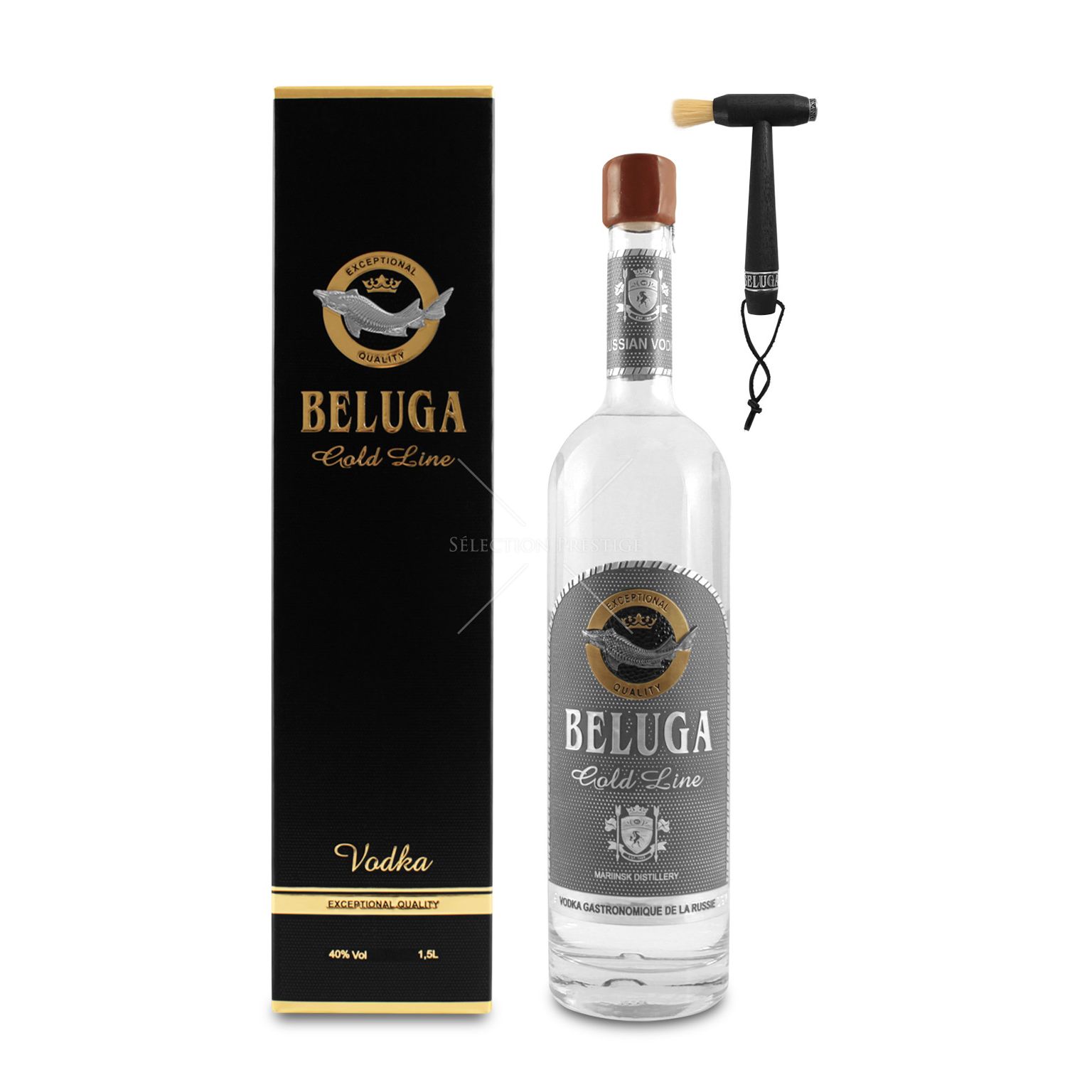 Testcase kein Versand in Drittstaaten - Beluga Noble Russian Vodka Gold Line 1,5L (40% Vol.)